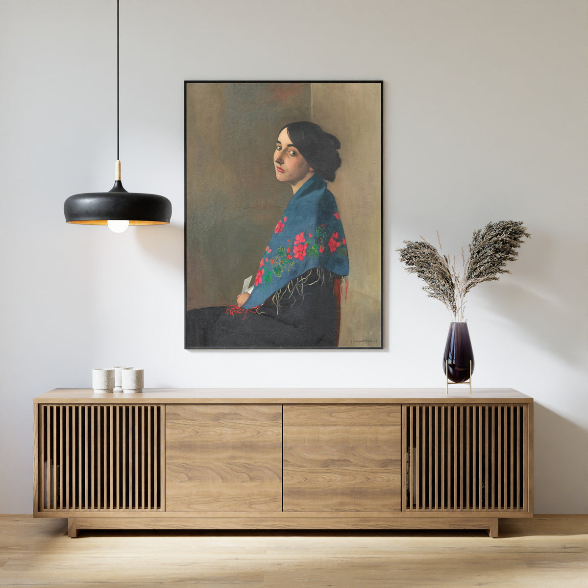 Félix Vallotton — Femme au chale bleu | Fine Art Print