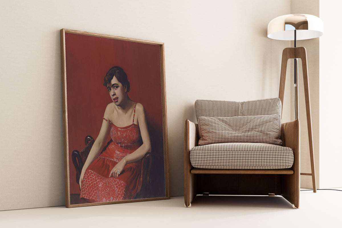 Félix Vallotton — Romanian Woman in a Red Dress | Fine Art Print