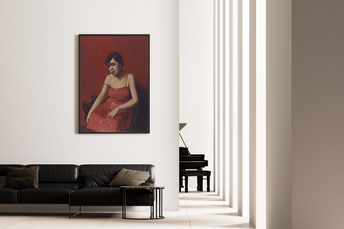 Félix Vallotton — Romanian Woman in a Red Dress | Fine Art Print