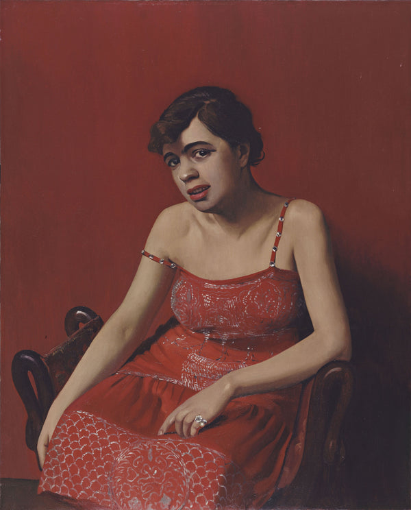 Félix Vallotton — Romanian Woman in a Red Dress | Fine Art Print