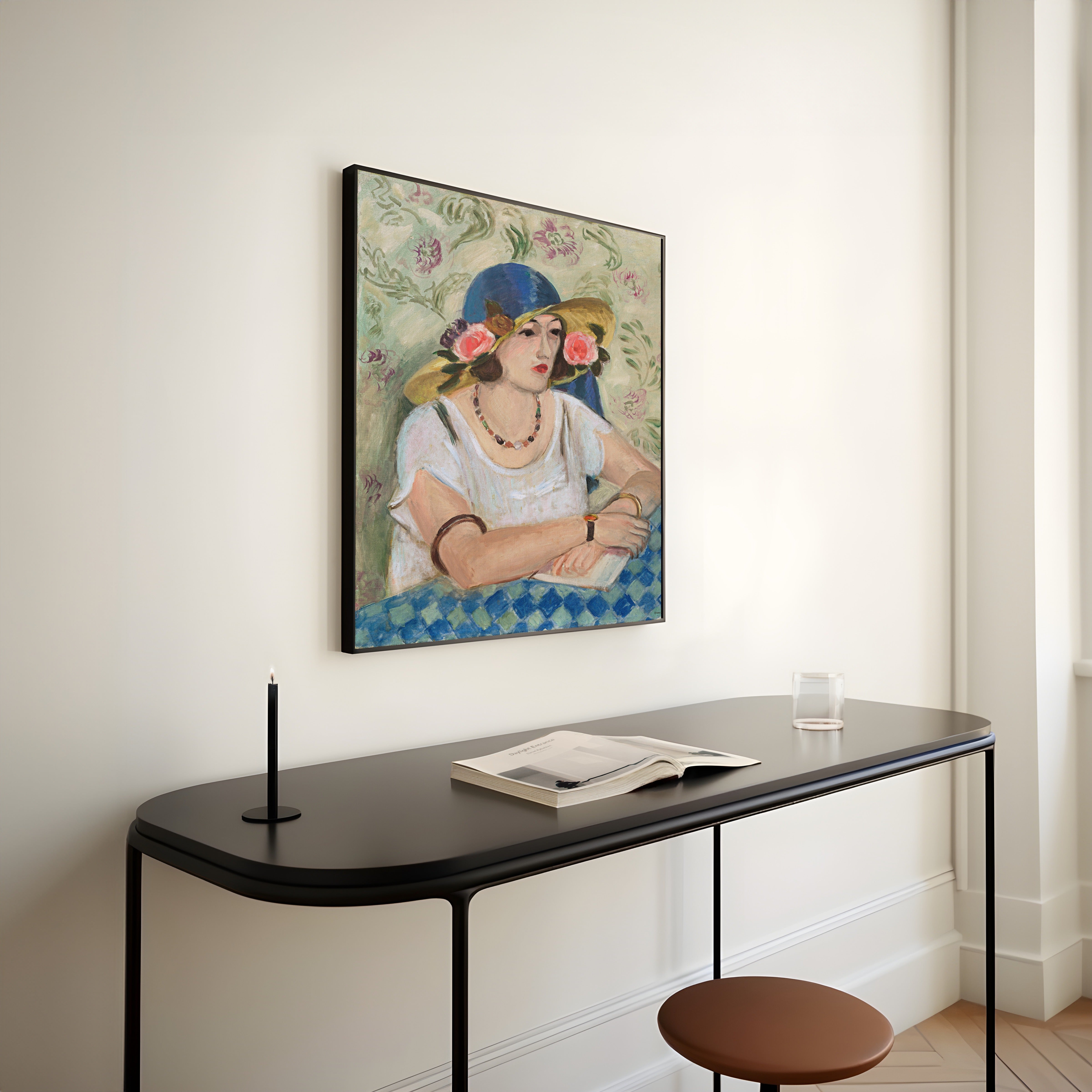 Henri Matisse — Woman with a Flowered Hat | Fine Art Print