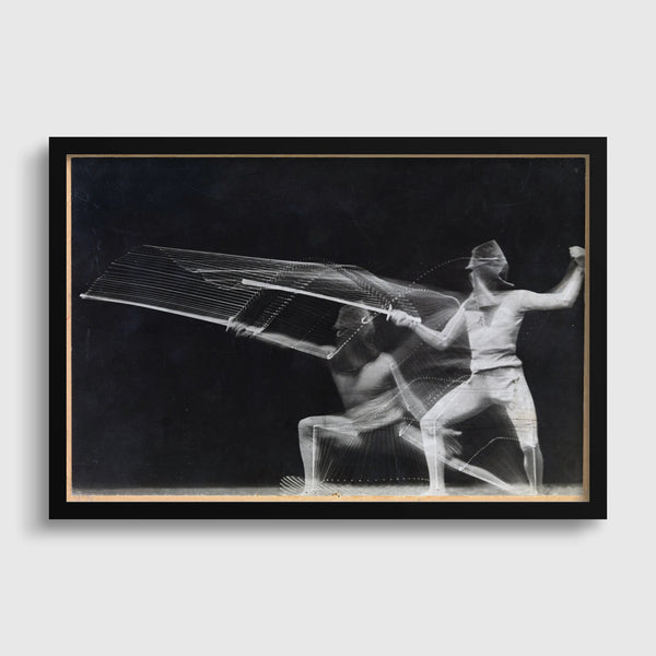 The Fencer | Famous Vintage Black and White Photography Print