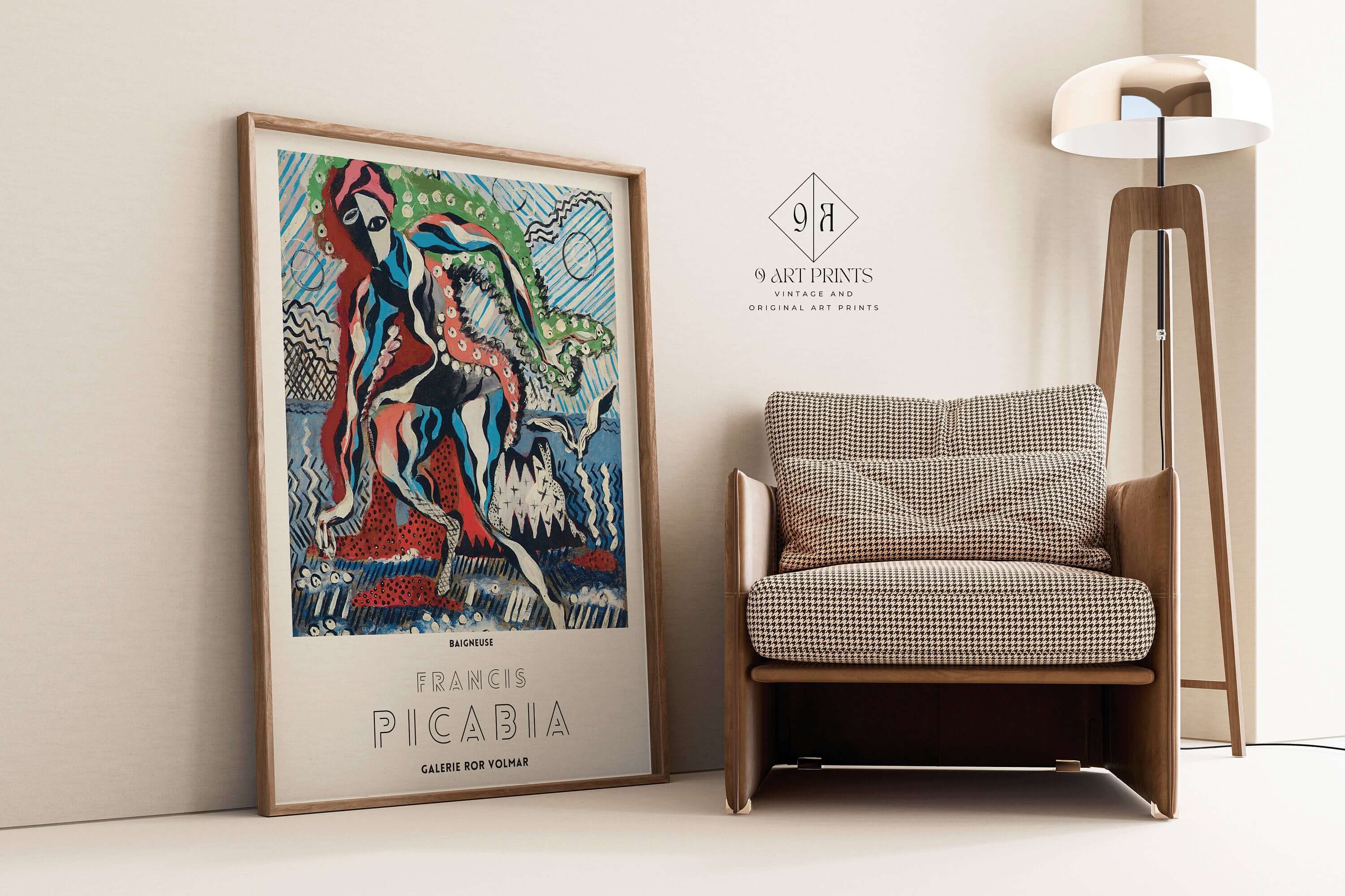 Francis Picabia - Baigneuse | Modern Art (available framed or unframed) - 9ArtPrints