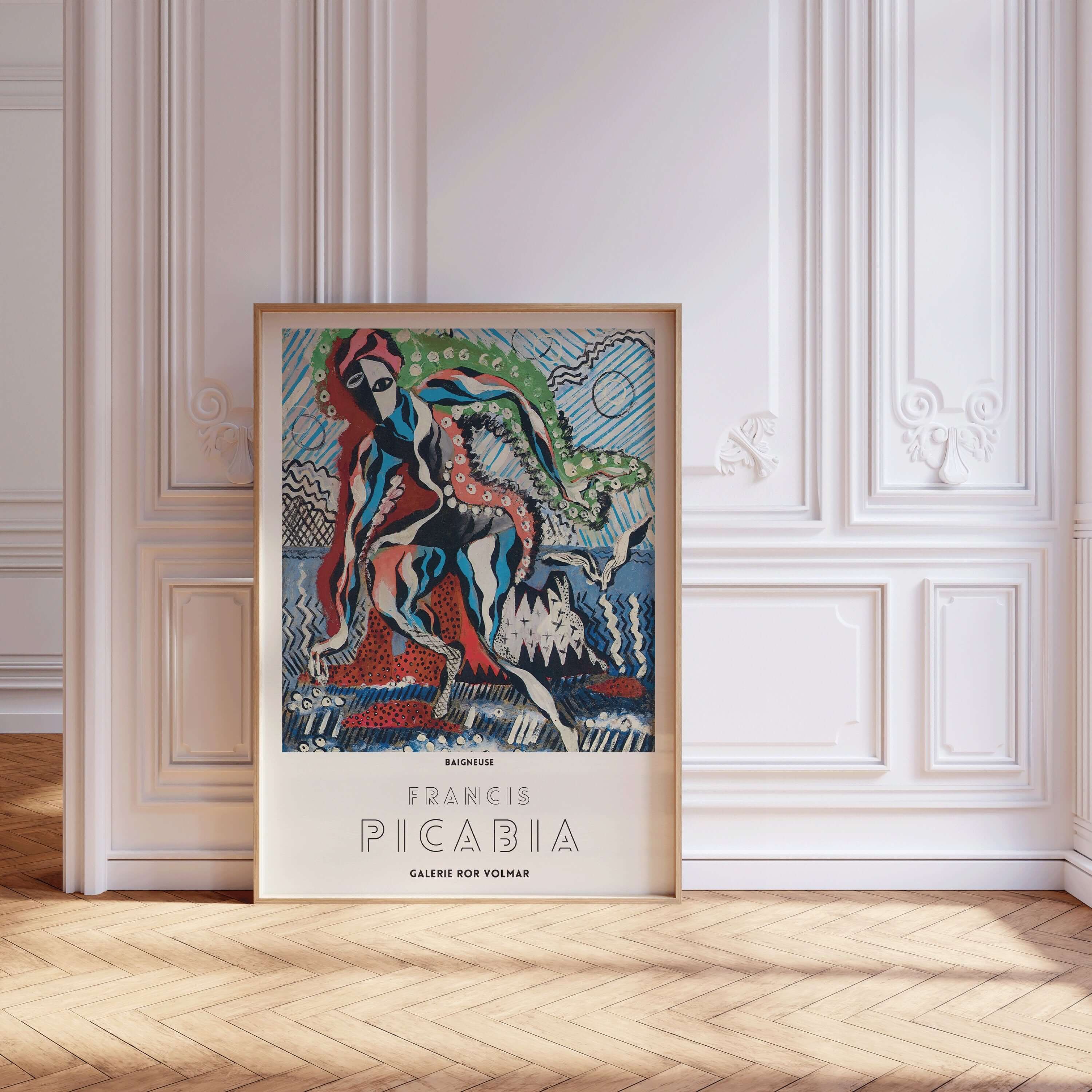 Francis Picabia - Baigneuse | Modern Art (available framed or unframed) - 9ArtPrints