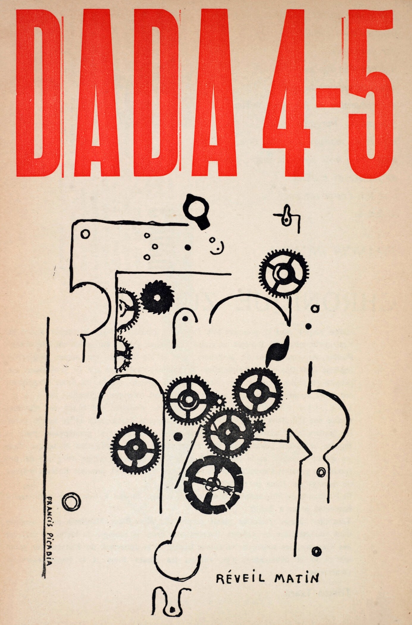 Francis Picabia — Da-da 4-5 | Dada Fine Art Print - 9ArtPrints