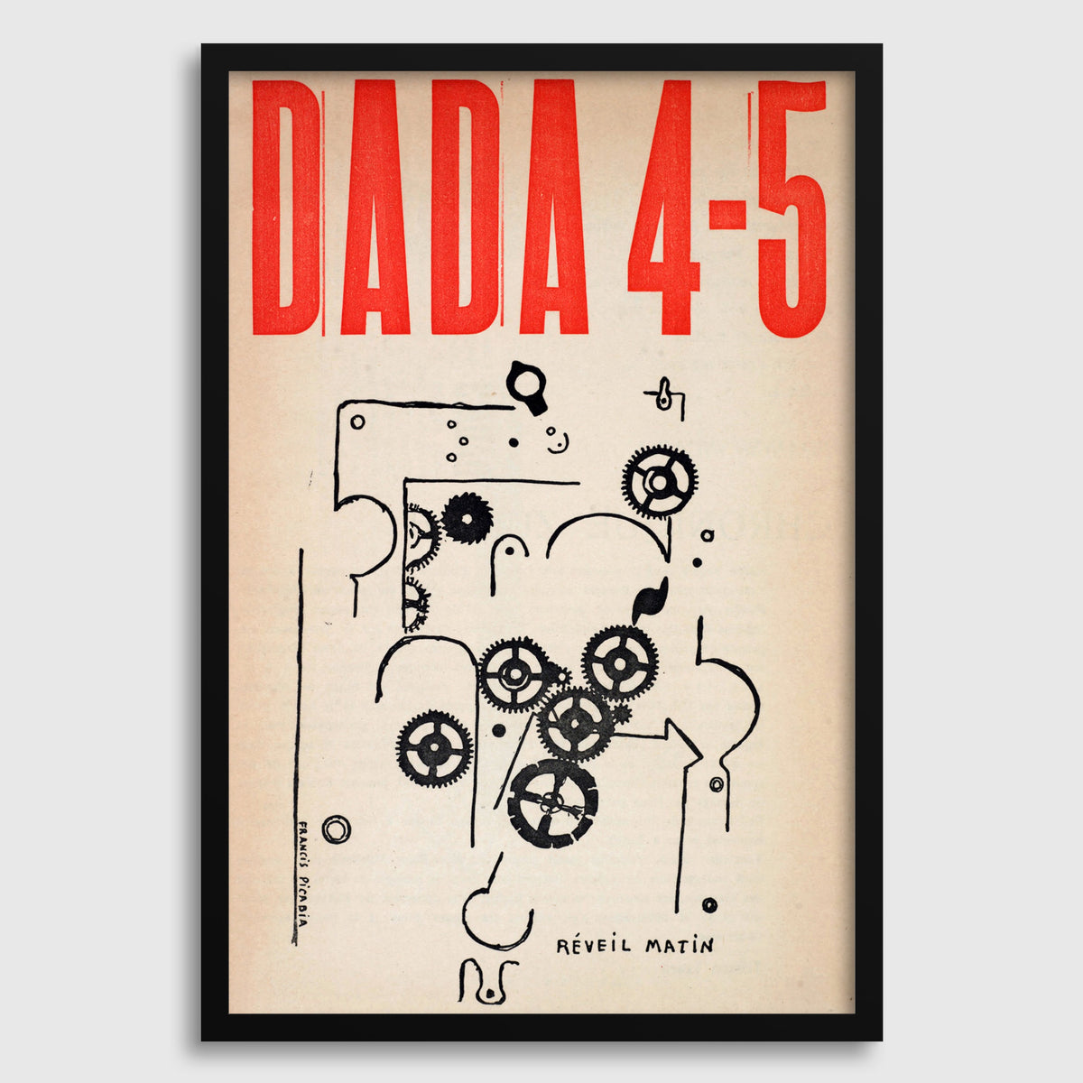 Francis Picabia — Da-da 4-5 | Dada Fine Art Print