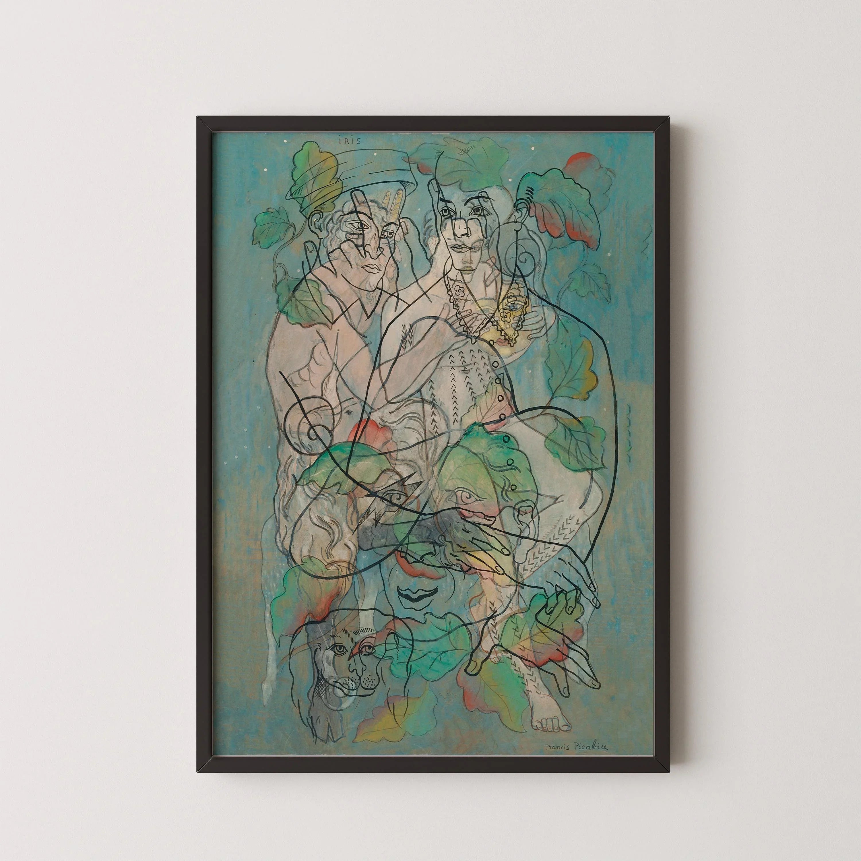 Francis Picabia - Iris (1929) | Modern Abstract Art (available handframed or unframed) - 9ArtPrints