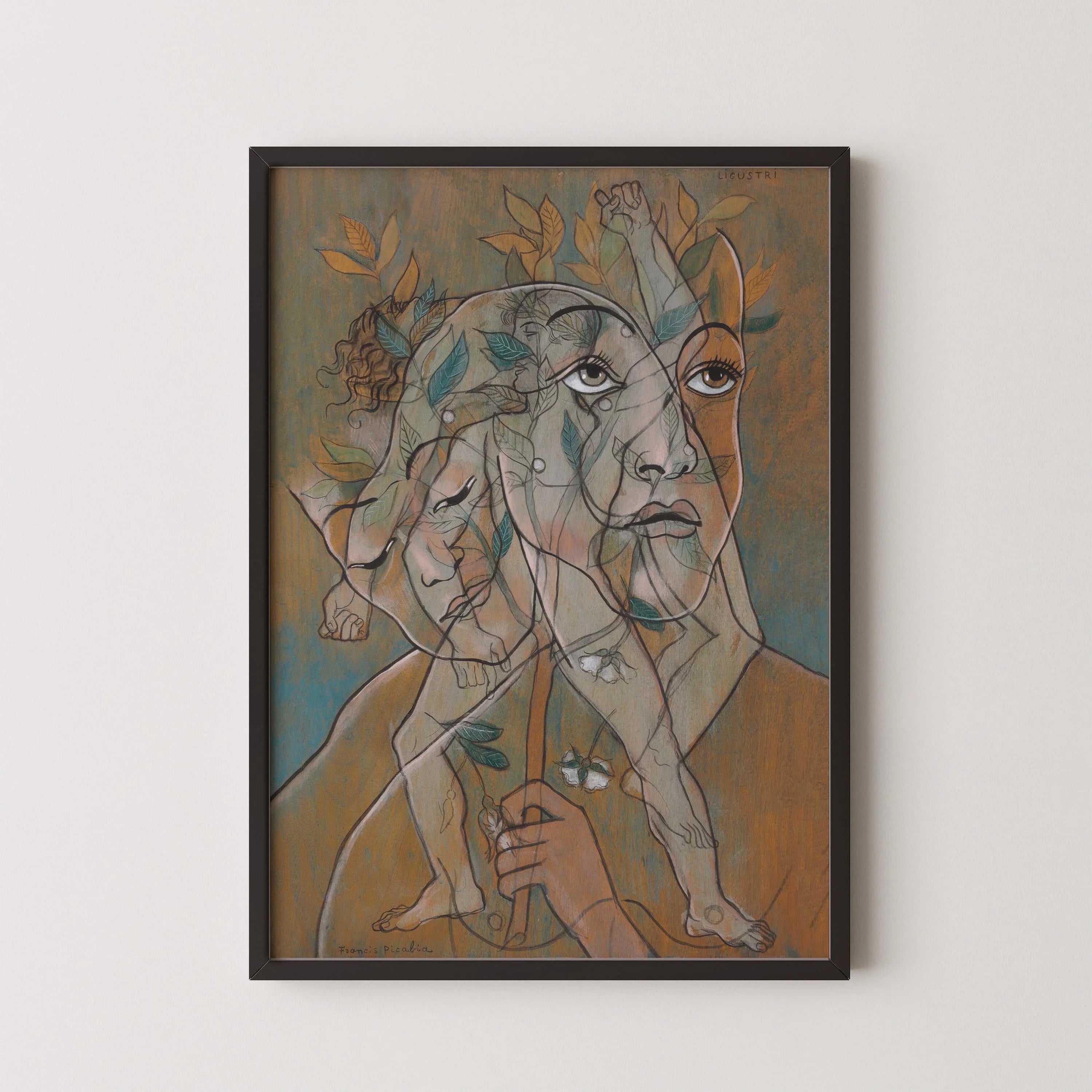 Francis Picabia - Ligustri (1929) | Abstract Modernist Art (available handframed or unframed) - 9ArtPrints