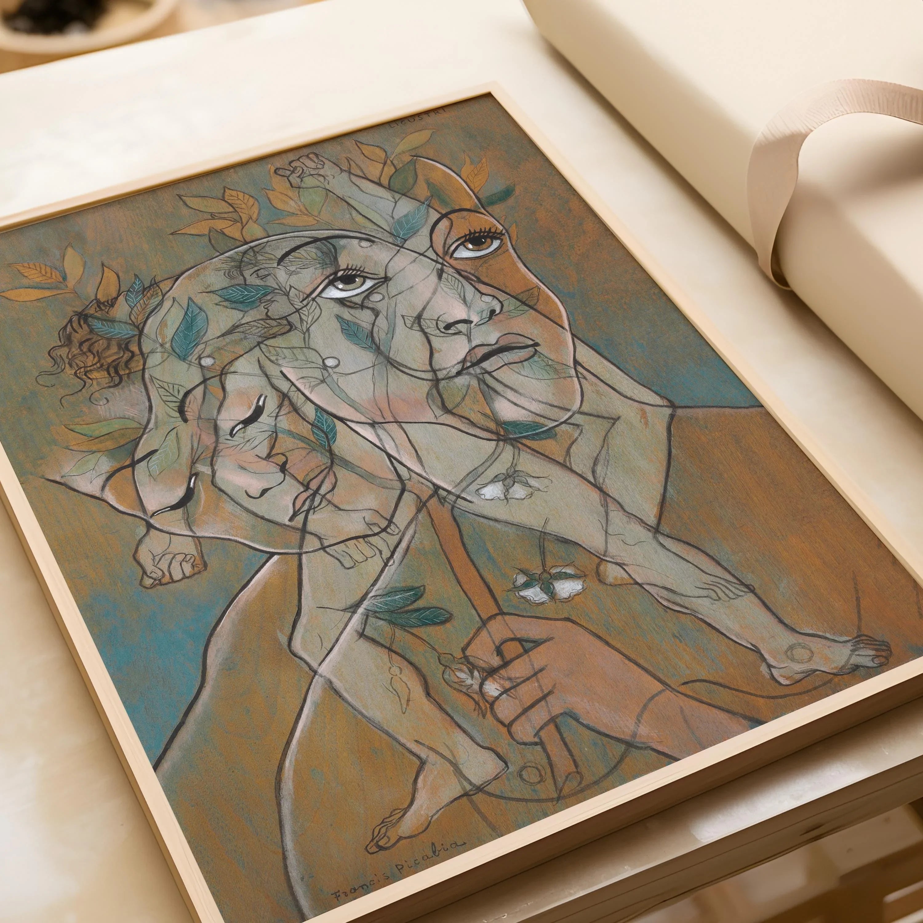Francis Picabia - Ligustri (1929) | Abstract Modernist Art (available handframed or unframed) - 9ArtPrints