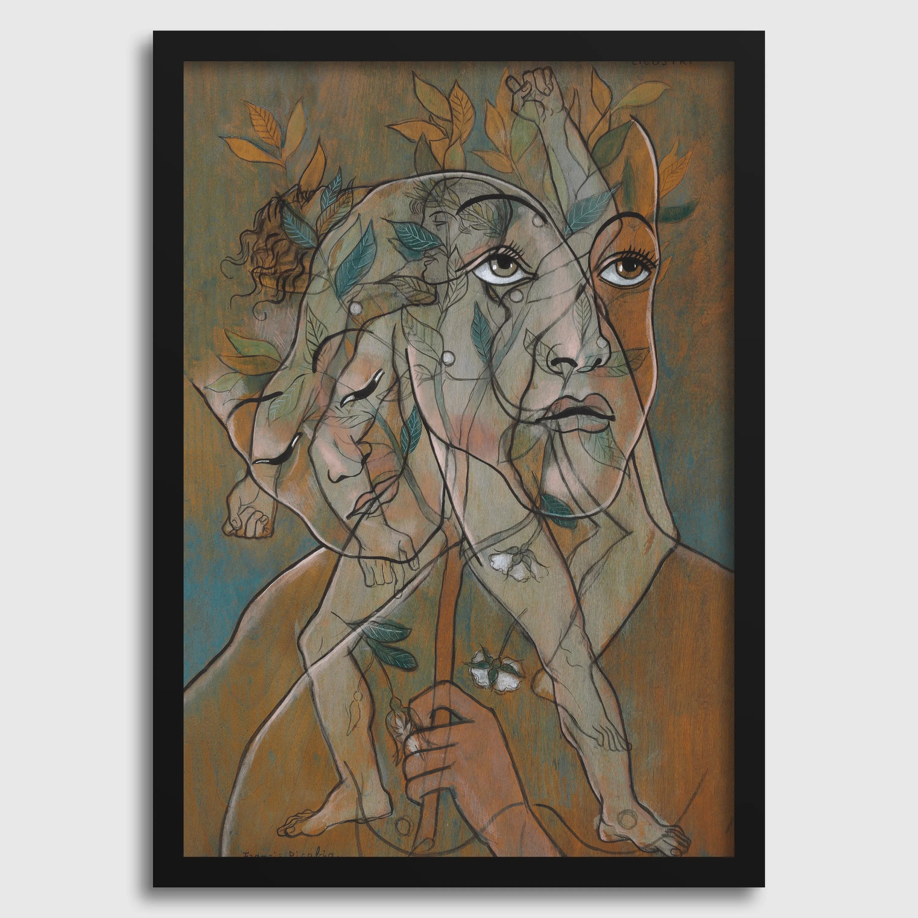Francis Picabia - Ligustri (1929) | Abstract Modernist Art (available handframed or unframed) - 9ArtPrints