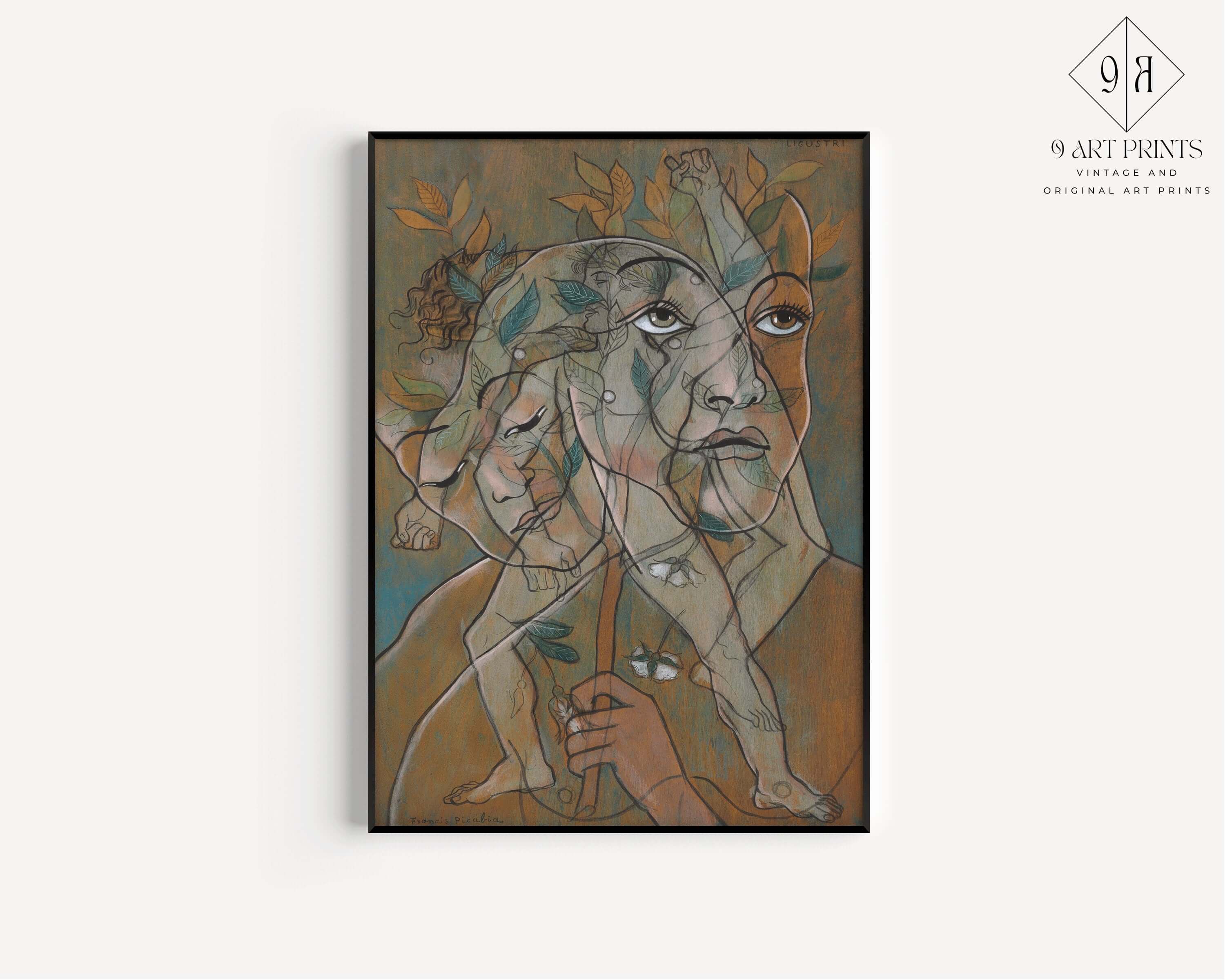 Francis Picabia - Ligustri (1929) | Famous Art (available framed or unframed) - 9ArtPrints