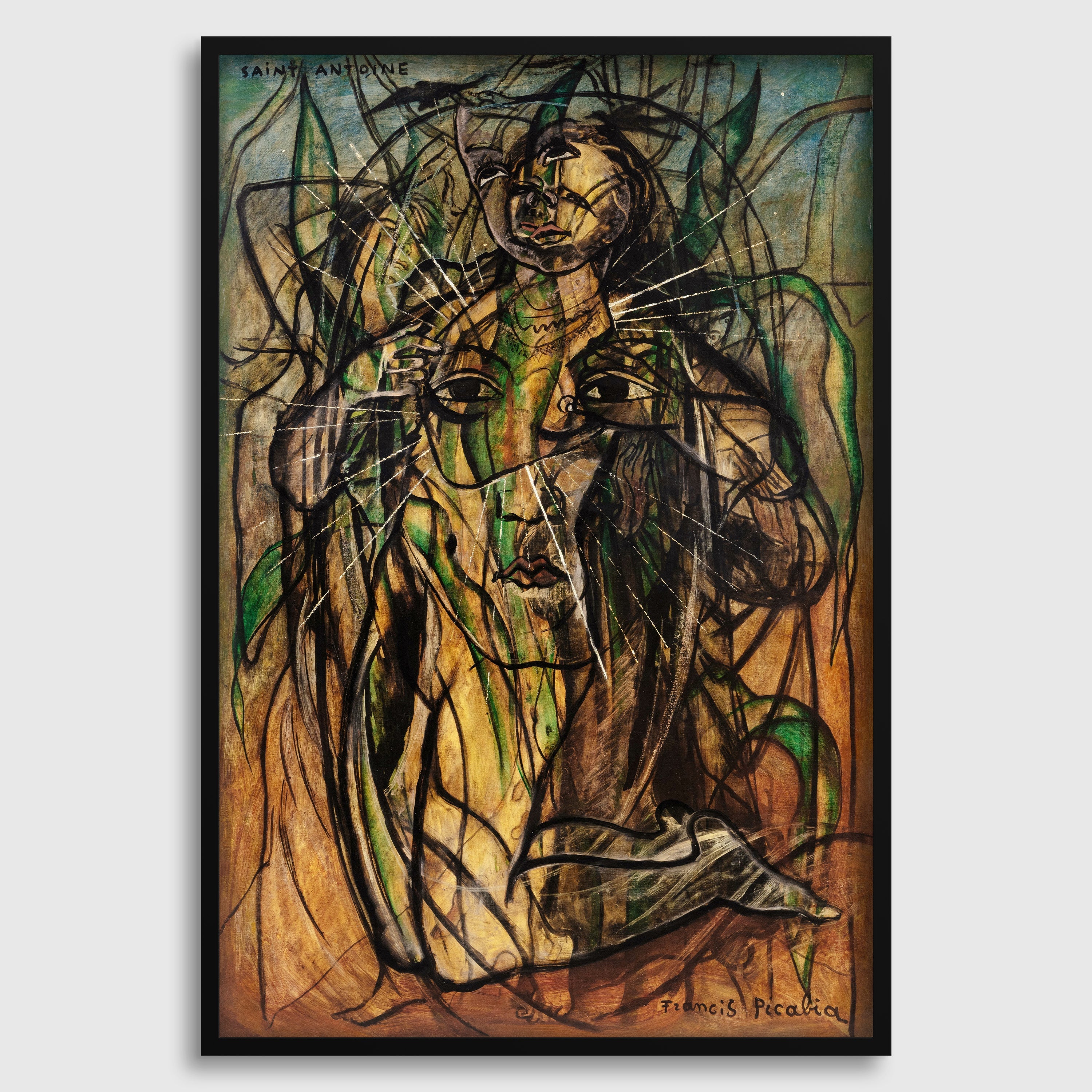 Francis Picabia - Saint Antoine (1930) | Modern Abstract Art (available handframed or unframed) (Copy) - 9ArtPrints