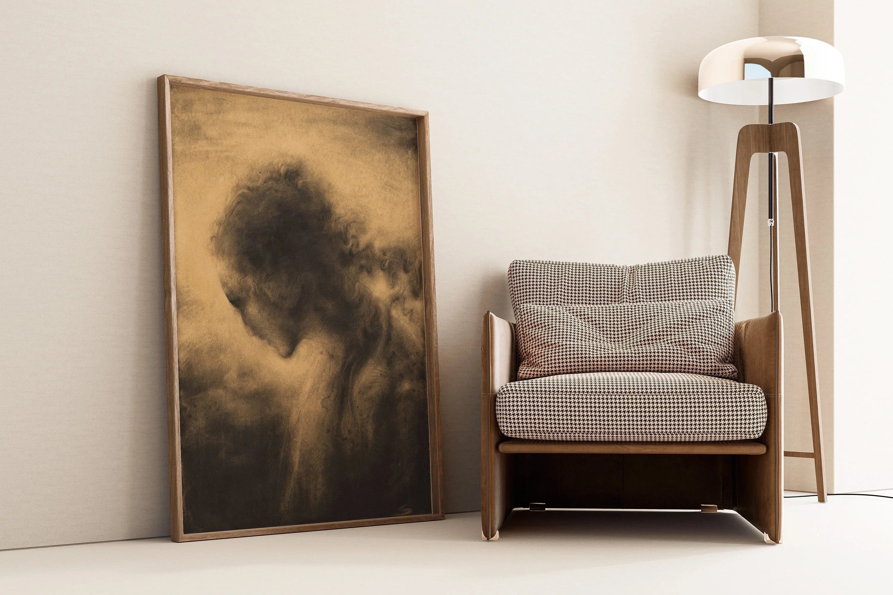 Franz Stamkart - Contemplatie | Famous Surreal Symbolist Art | Available framed or unframed - 9ArtPrints