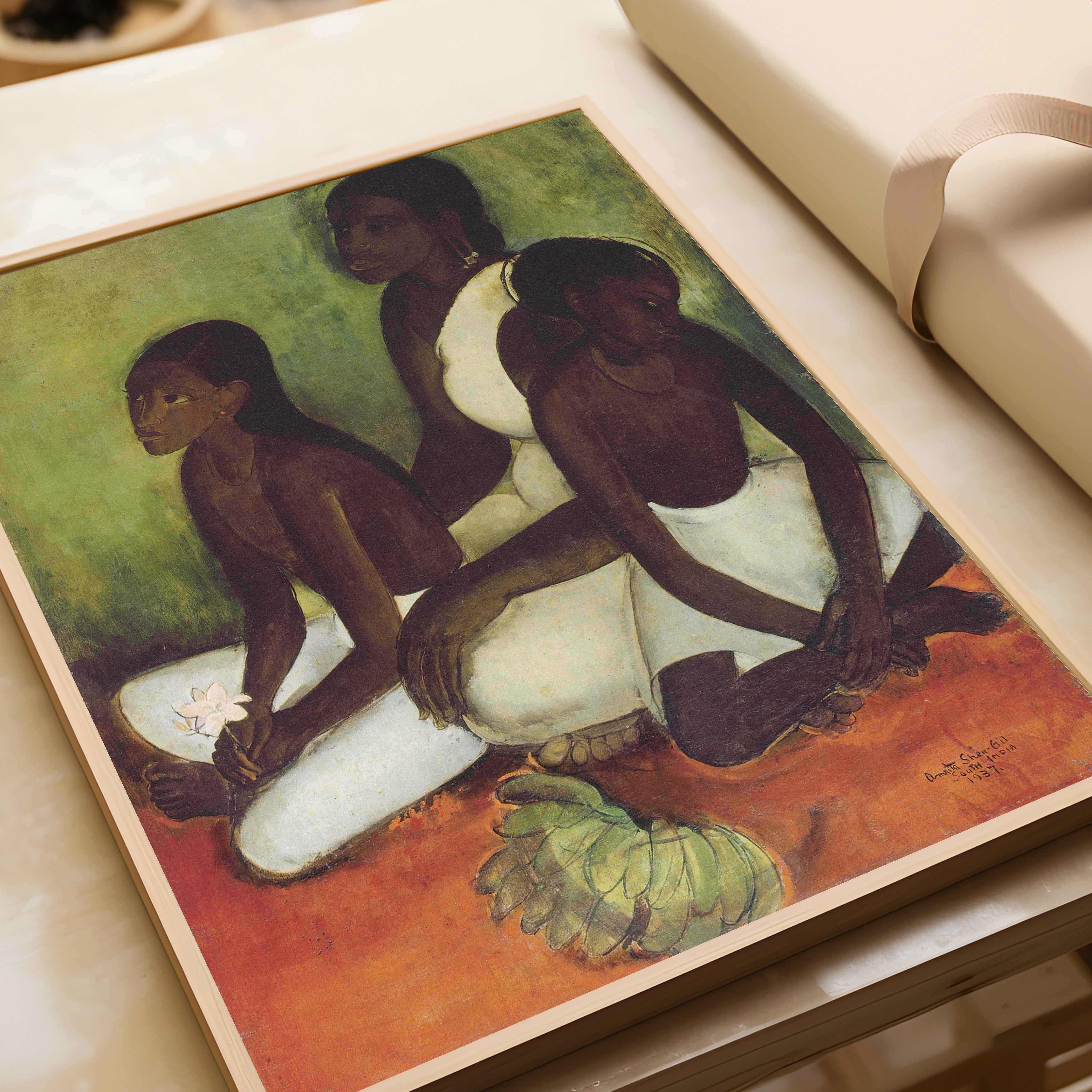 Amrita Sher-Gil — Fruit Vendors | Fine Art Giclée Print