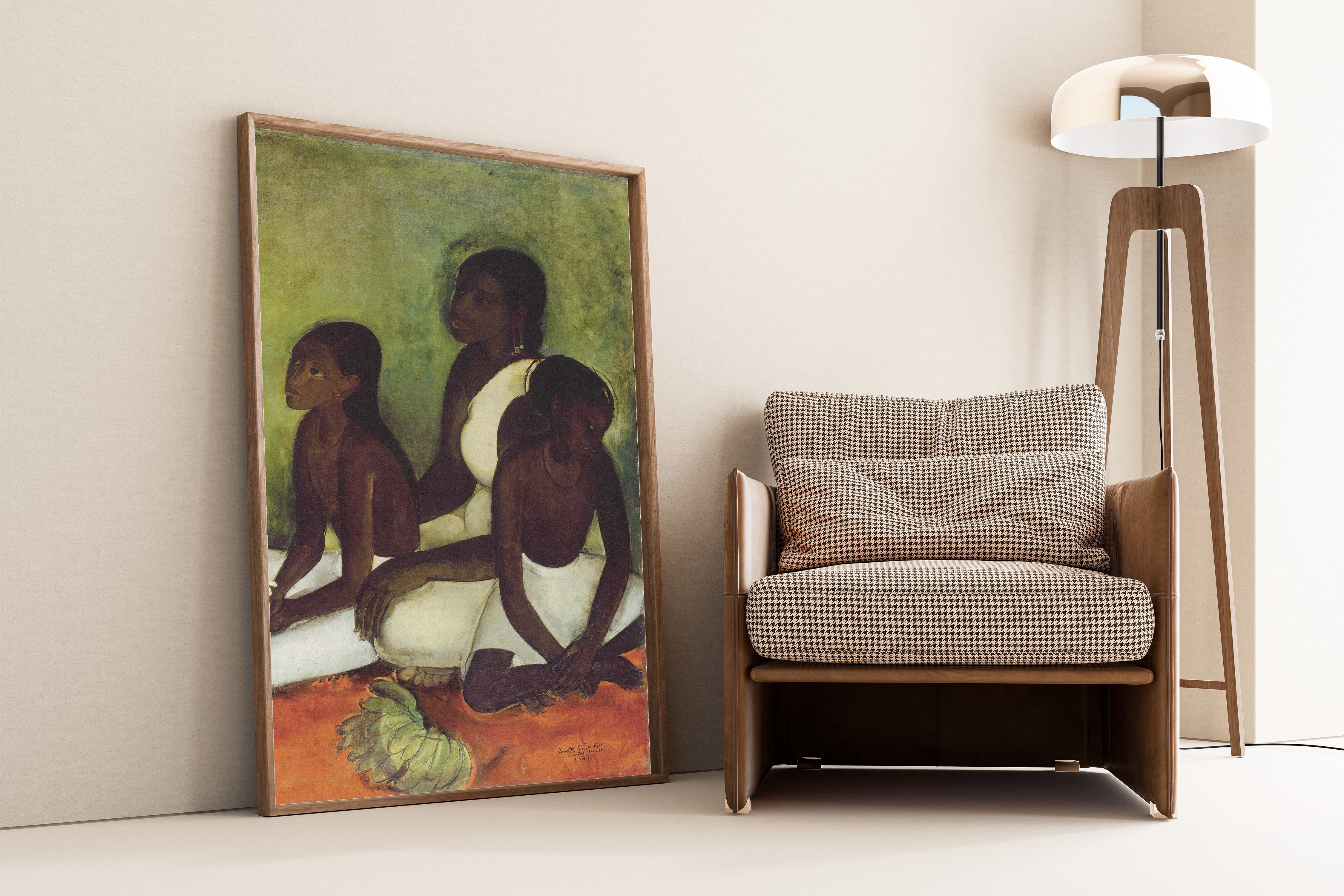 Amrita Sher-Gil — Fruit Vendors | Fine Art Giclée Print