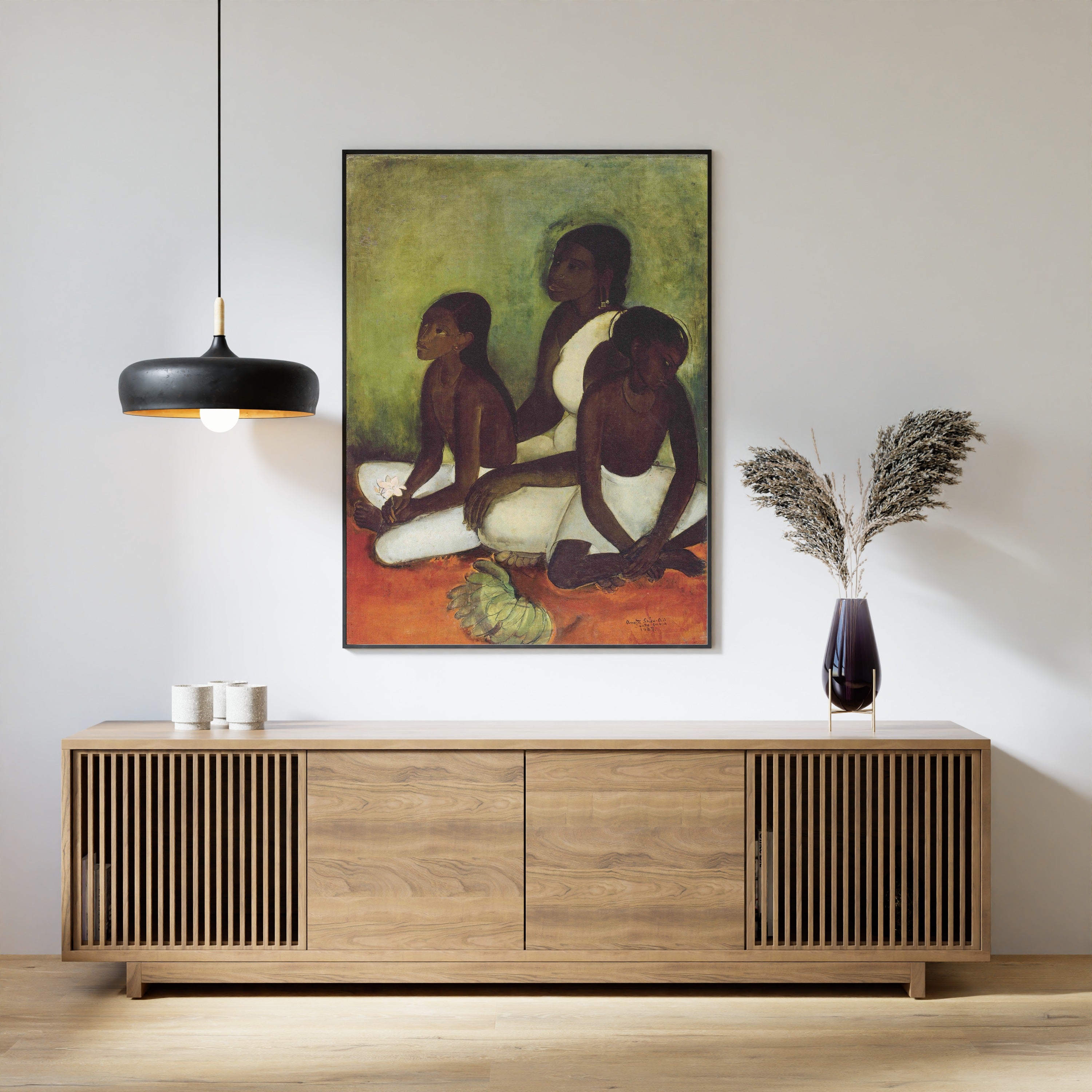 Amrita Sher-Gil — Fruit Vendors | Fine Art Giclée Print