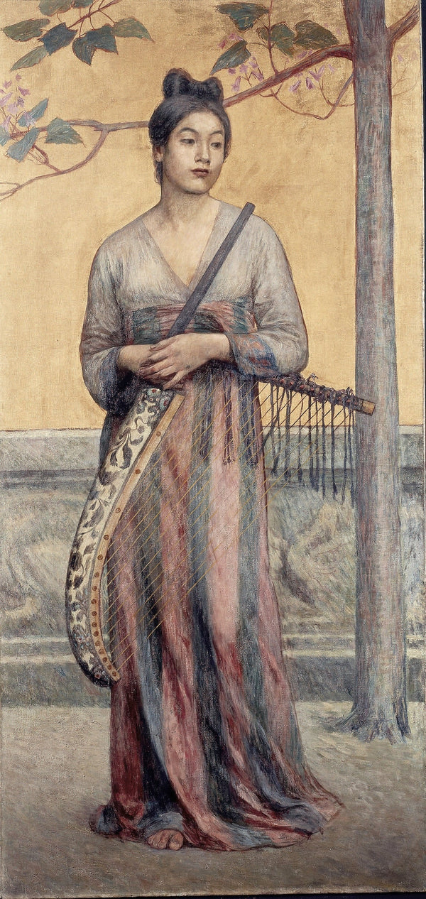 Fujishima Takeji — Tempyo Era | Meiji Painting