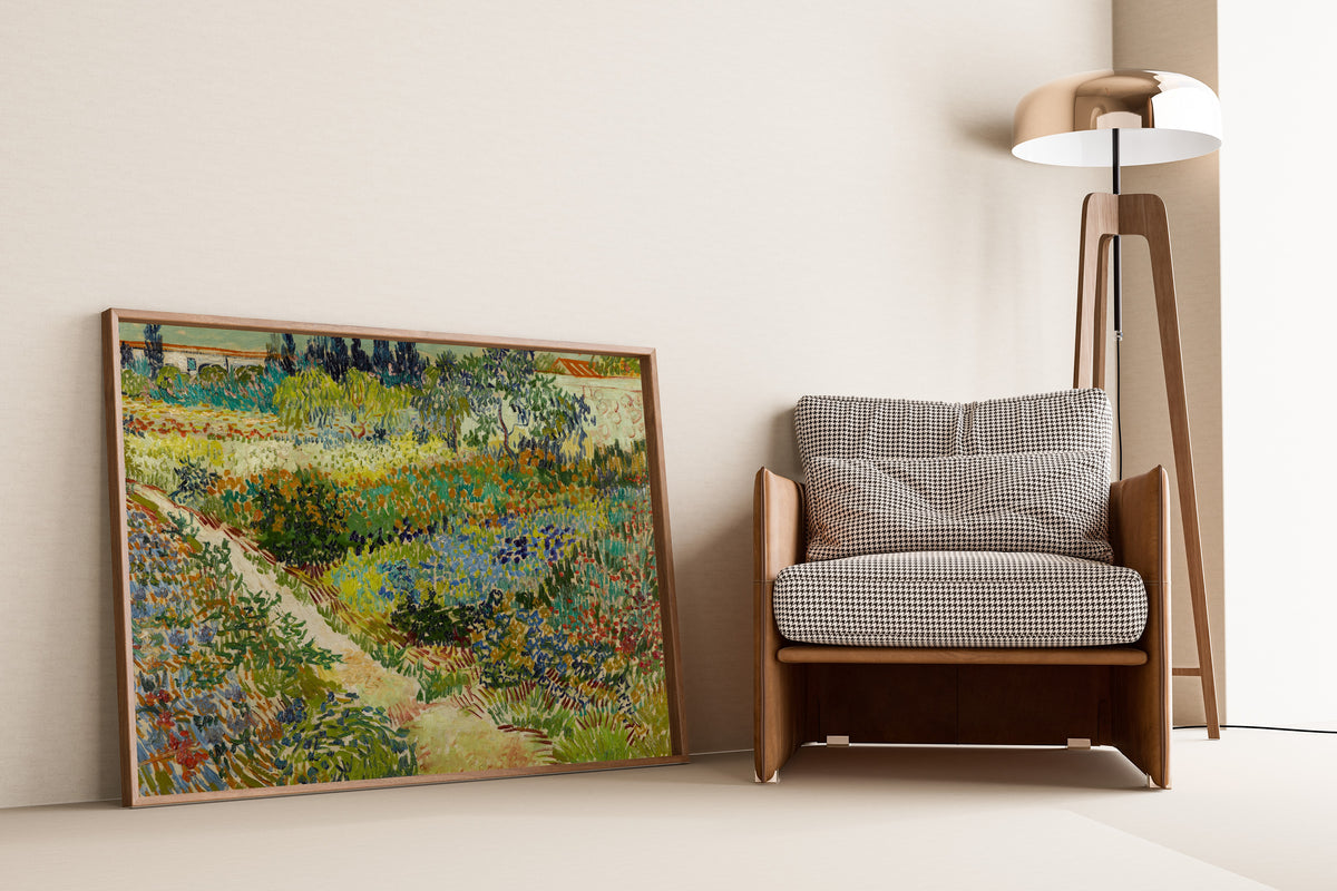Vincent van Gogh — Garden at Arles | Fine Art Print