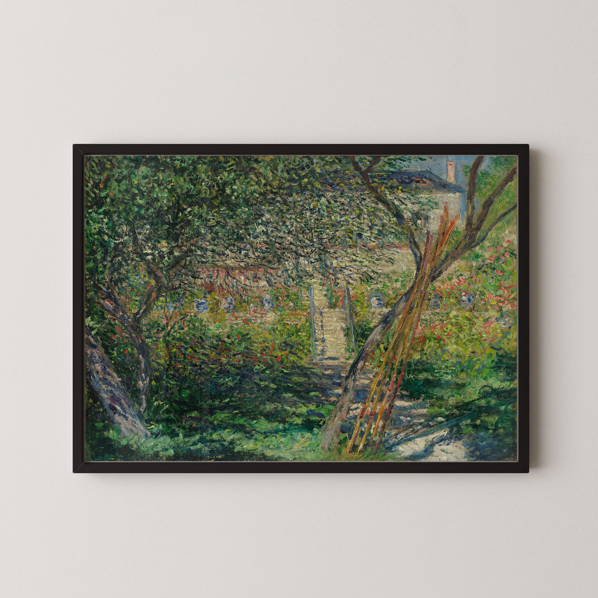 Claude Monet — Garden at Vétheuil | Fine Art Print