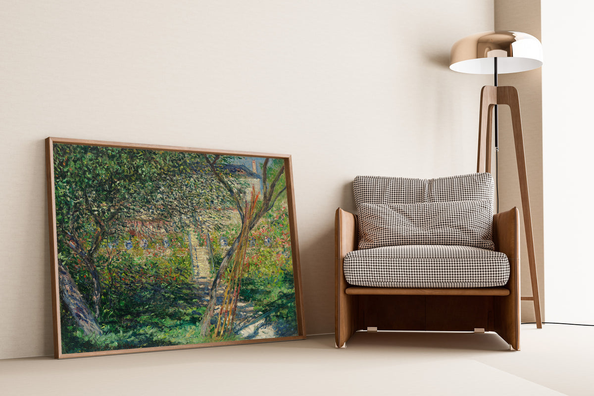 Claude Monet — Garden at Vétheuil | Fine Art Print