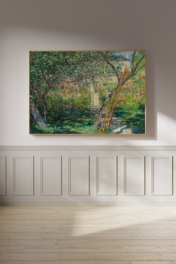 Claude Monet — Garden at Vétheuil | Fine Art Print