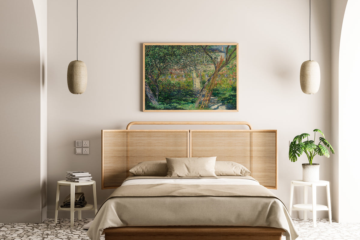 Claude Monet — Garden at Vétheuil | Fine Art Print