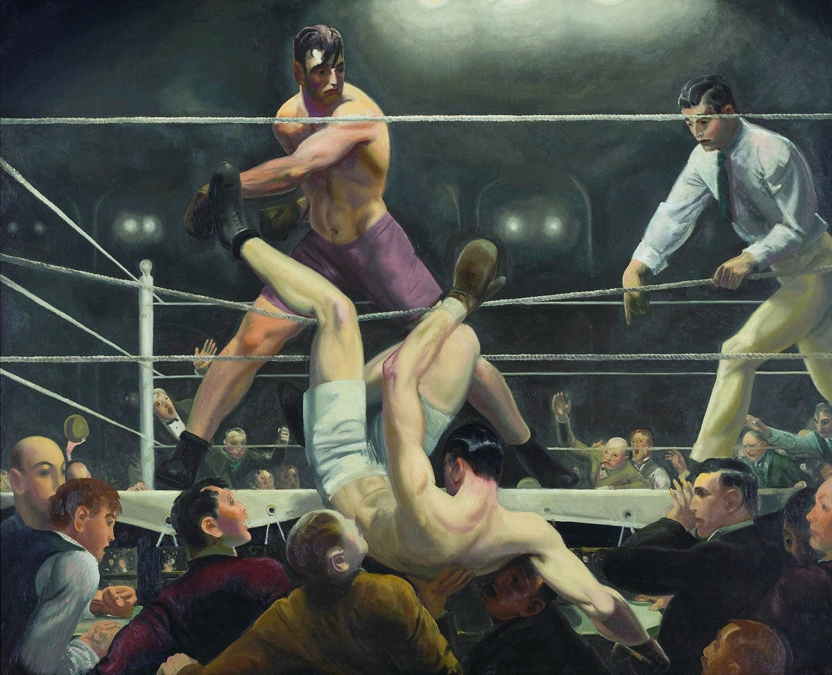 George Bellows — Dempsey and Firpo | Fine Art Print