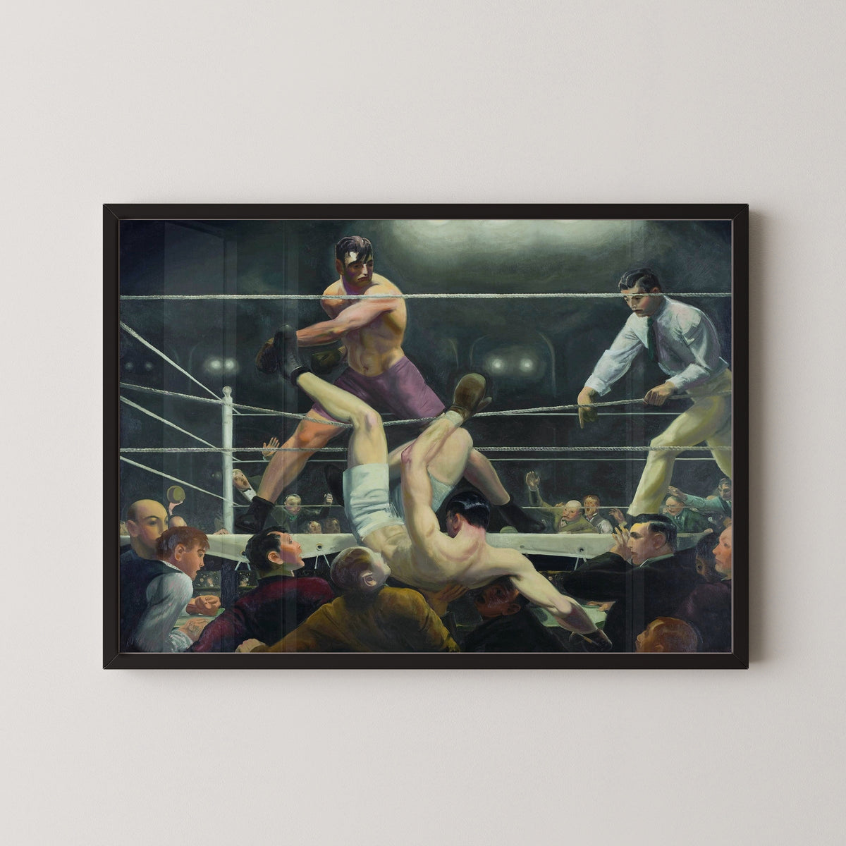George Bellows — Dempsey and Firpo | Fine Art Print