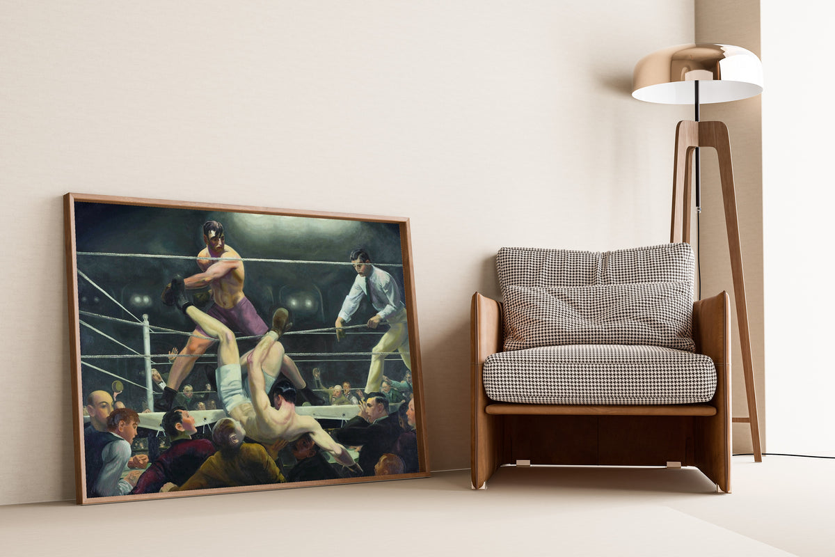 George Bellows — Dempsey and Firpo | Fine Art Print