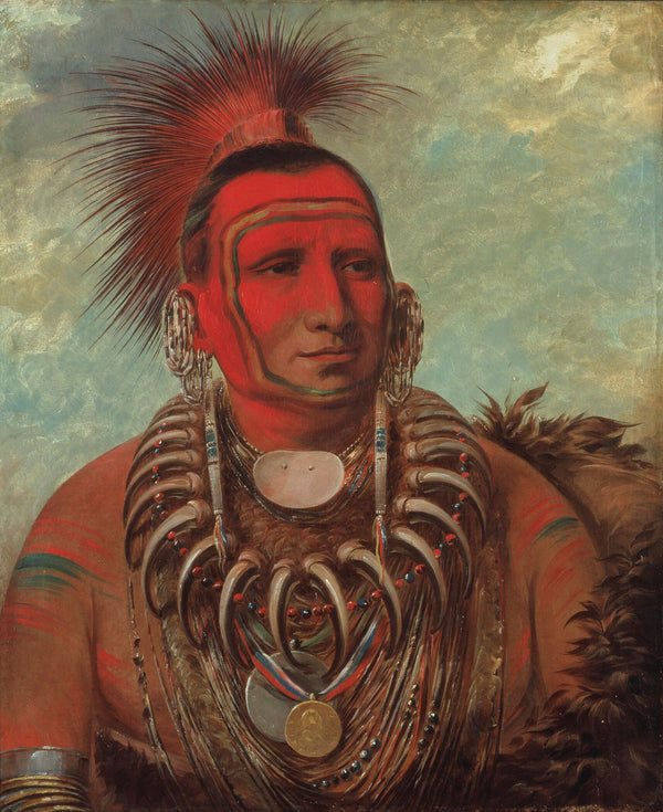 George Catlin — Little Wolf | Fine Art Print