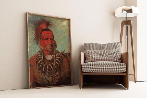 George Catlin — Little Wolf | Fine Art Print