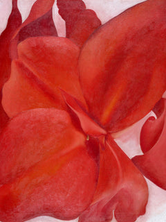 Georgia O'Keeffe — Red Cannas | Fine Art Print