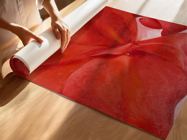 Georgia O'Keeffe — Red Cannas | Fine Art Print
