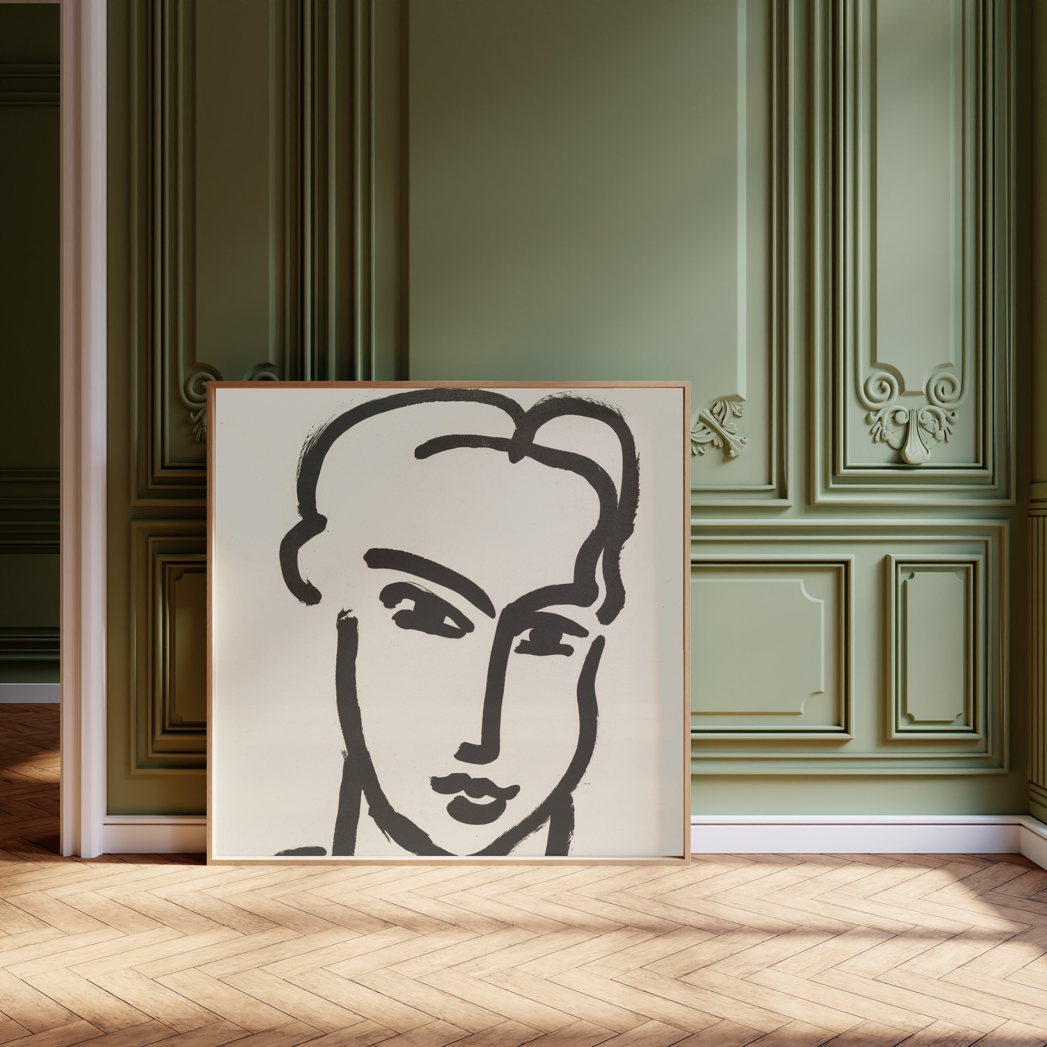 Henri Matisse — Large Head of Katia | Fine Art Print
