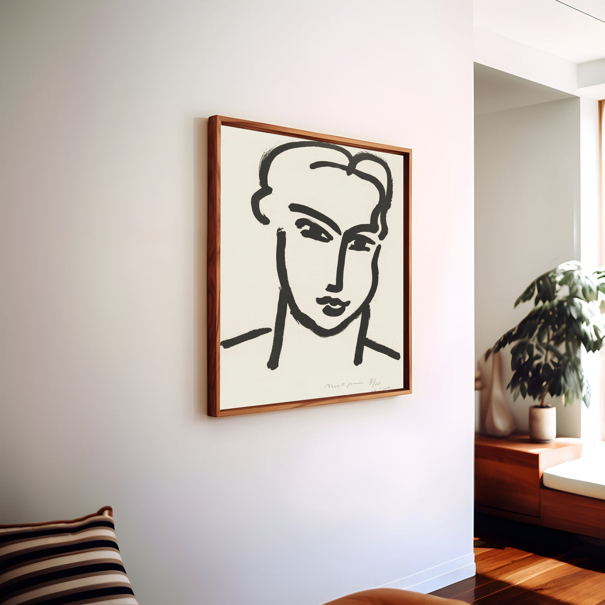 Henri Matisse — Large Head of Katia | Fine Art Print