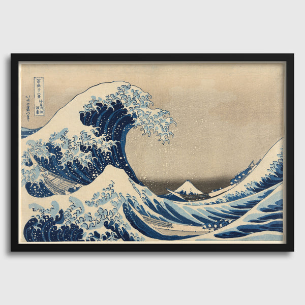 Katsushika Hokusai — The Great Wave off Kanagawa | Ukiyo-e Print