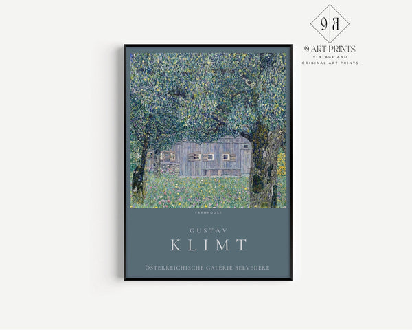 Gustav Klimt — Statement Duo | Farmhouse & Italian Garden | Fine Art Print