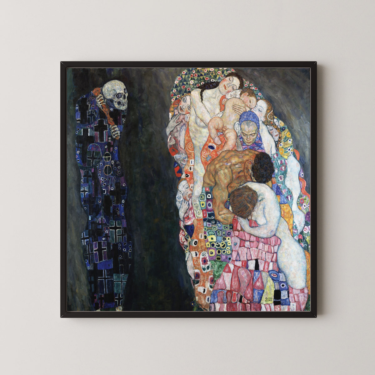 Gustav Klimt — Death and Life | Fine Art Print - 9ArtPrints