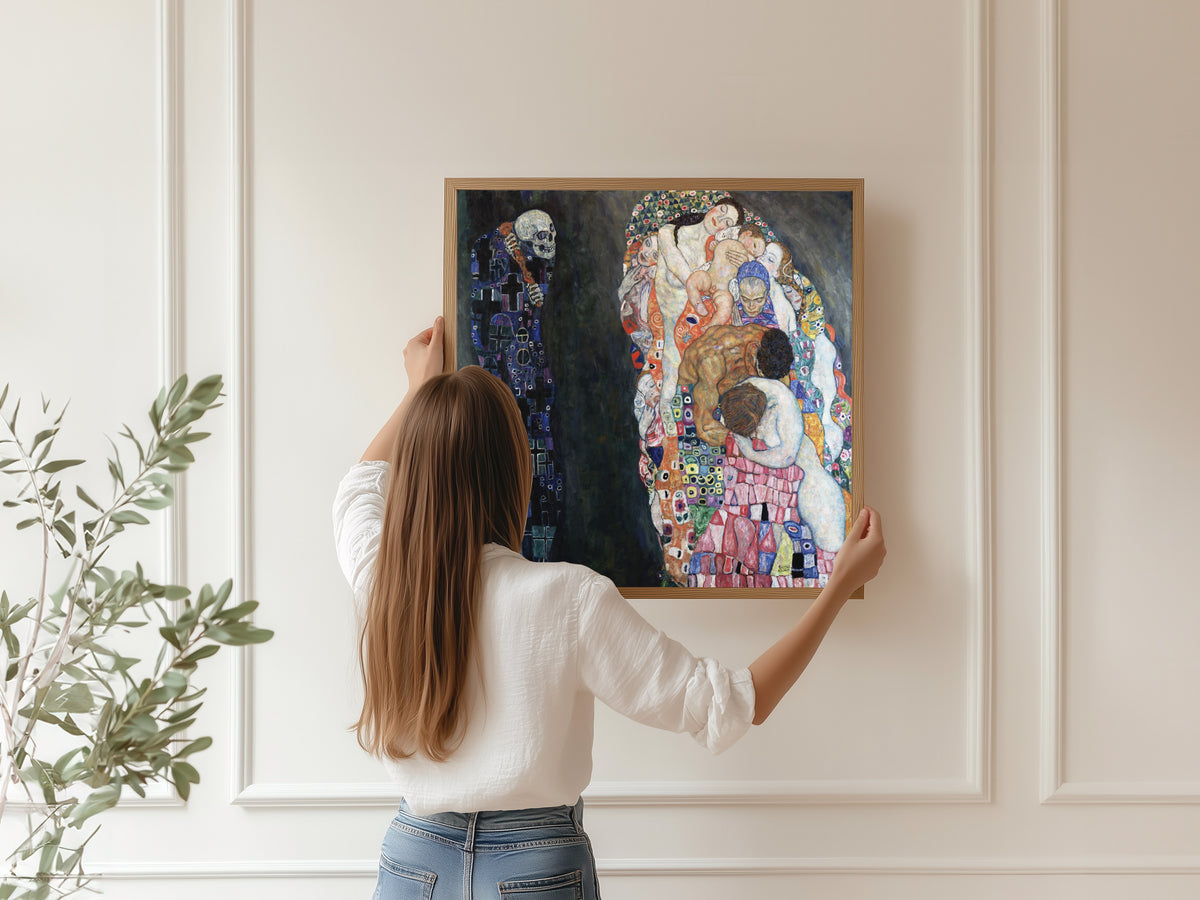 Gustav Klimt — Death and Life | Fine Art Print - 9ArtPrints