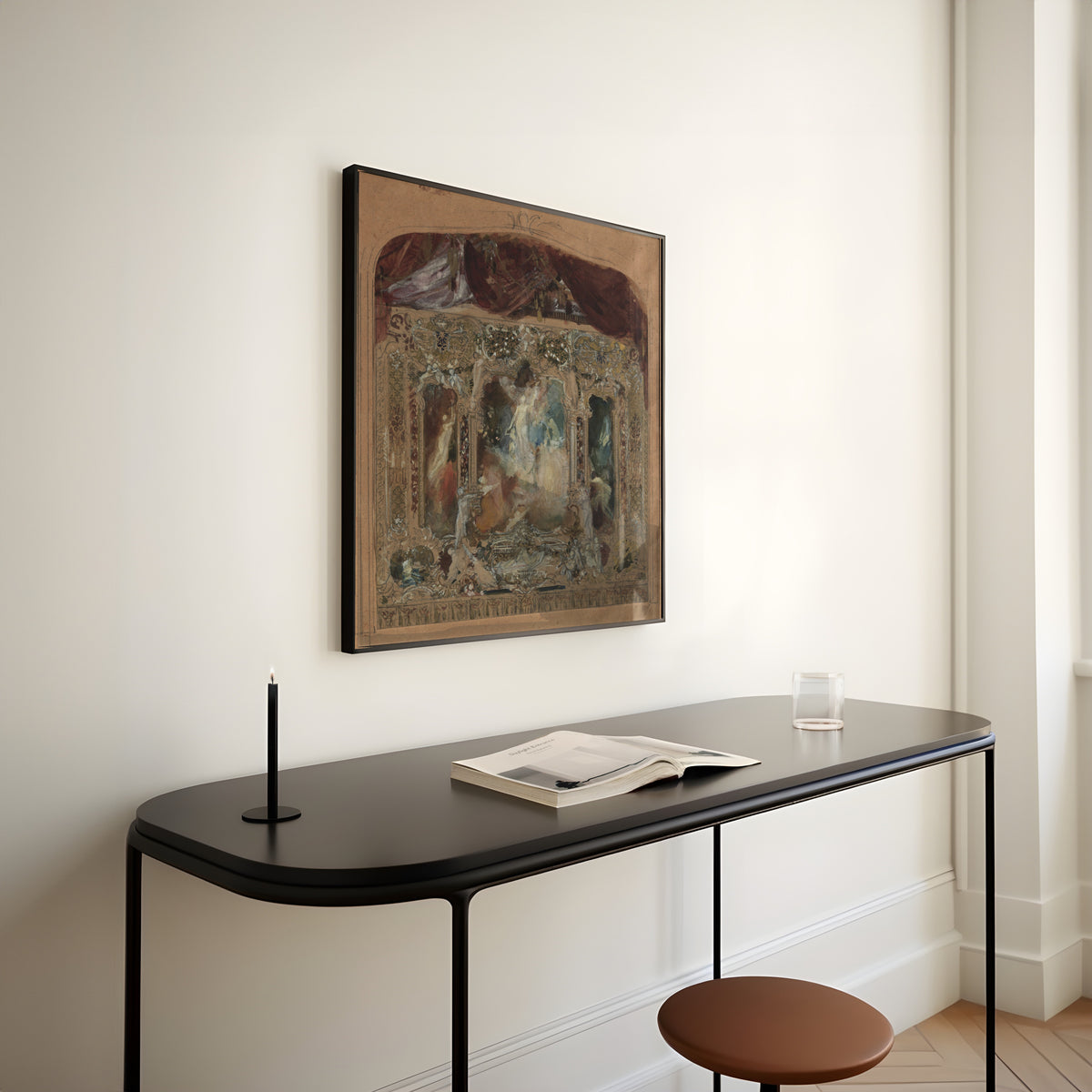 Gustav Klimt — Design for the Theatre Curtain in Reichenberg | Fine Art Print - 9ArtPrints