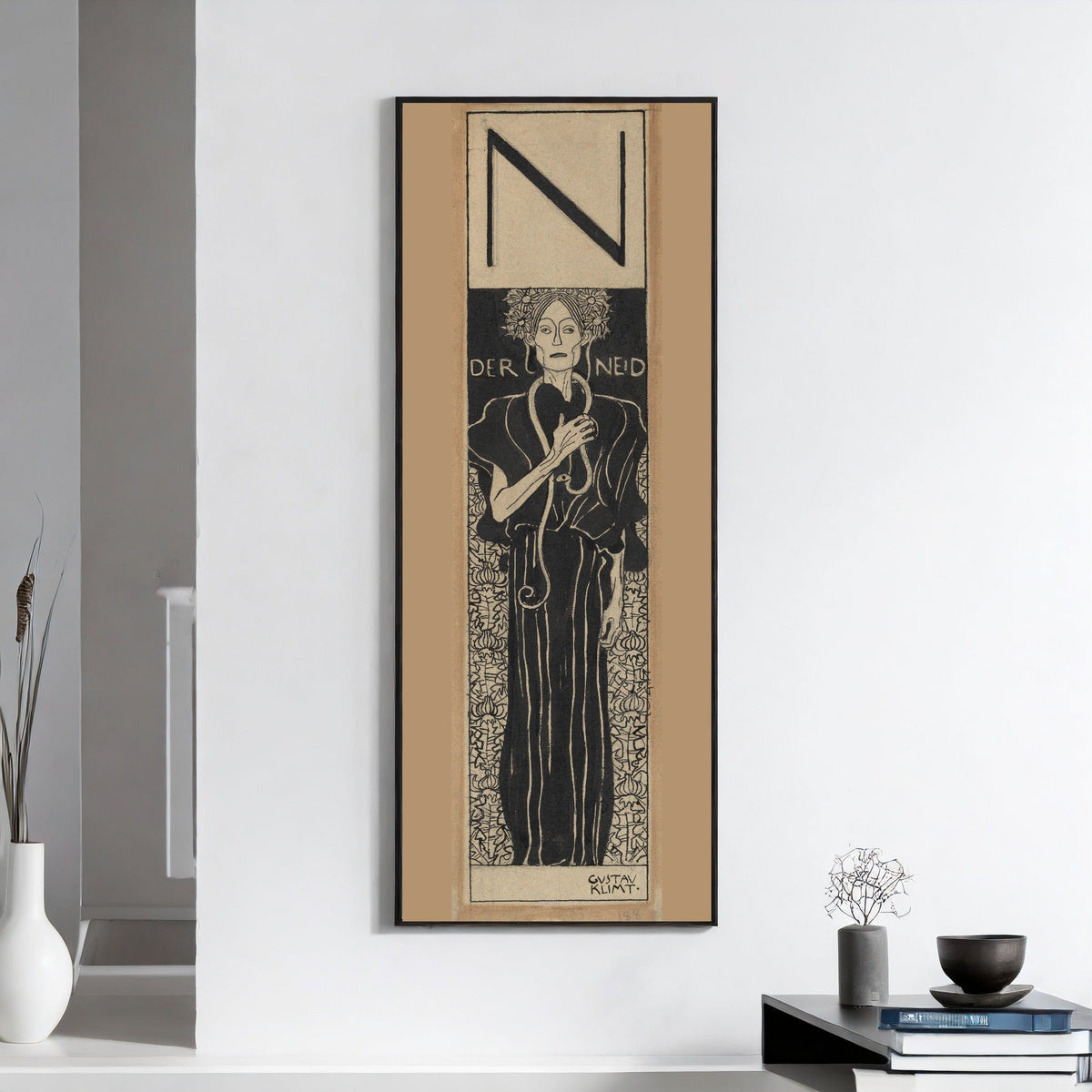 Gustav Klimt — Envy (Der Neid) | Fine Art Print - 9ArtPrints