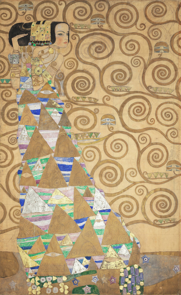 Gustav Klimt — Expectation (Stoclet Frieze) | Fine Art Print