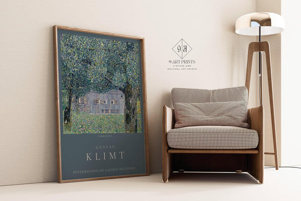 Gustav Klimt — Farmhouse in Upper Austria | Fine Art Print