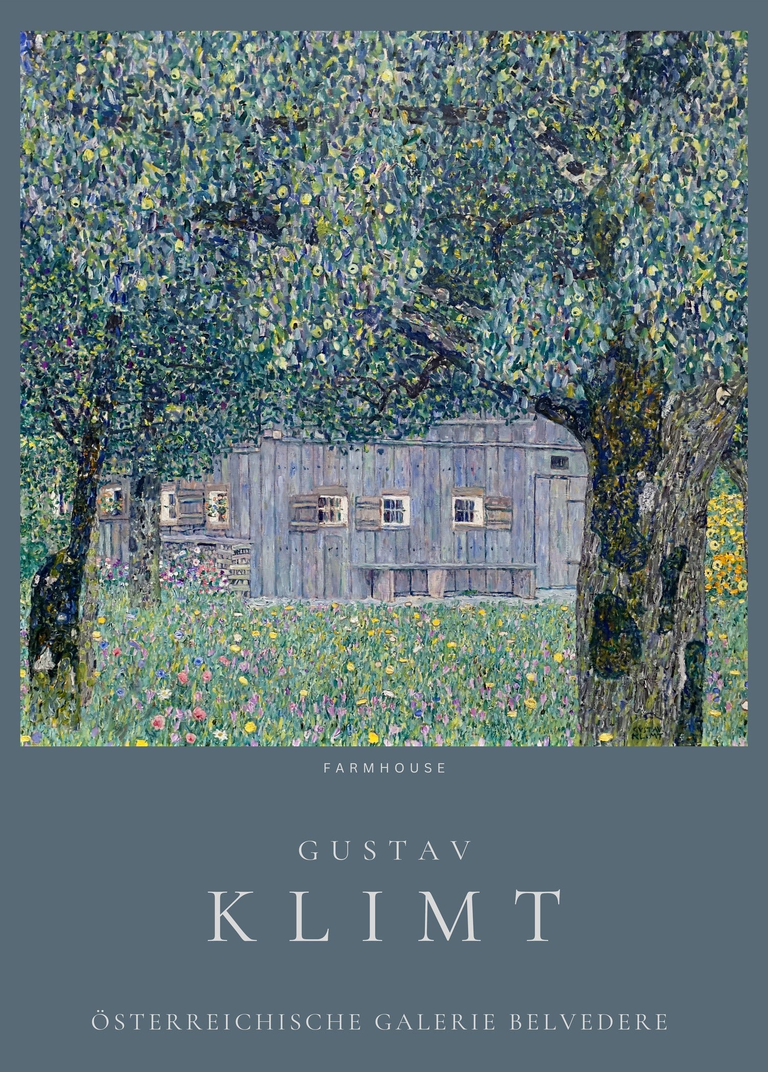Gustav Klimt — Farmhouse in Upper Austria | Fine Art Print - 9ArtPrints