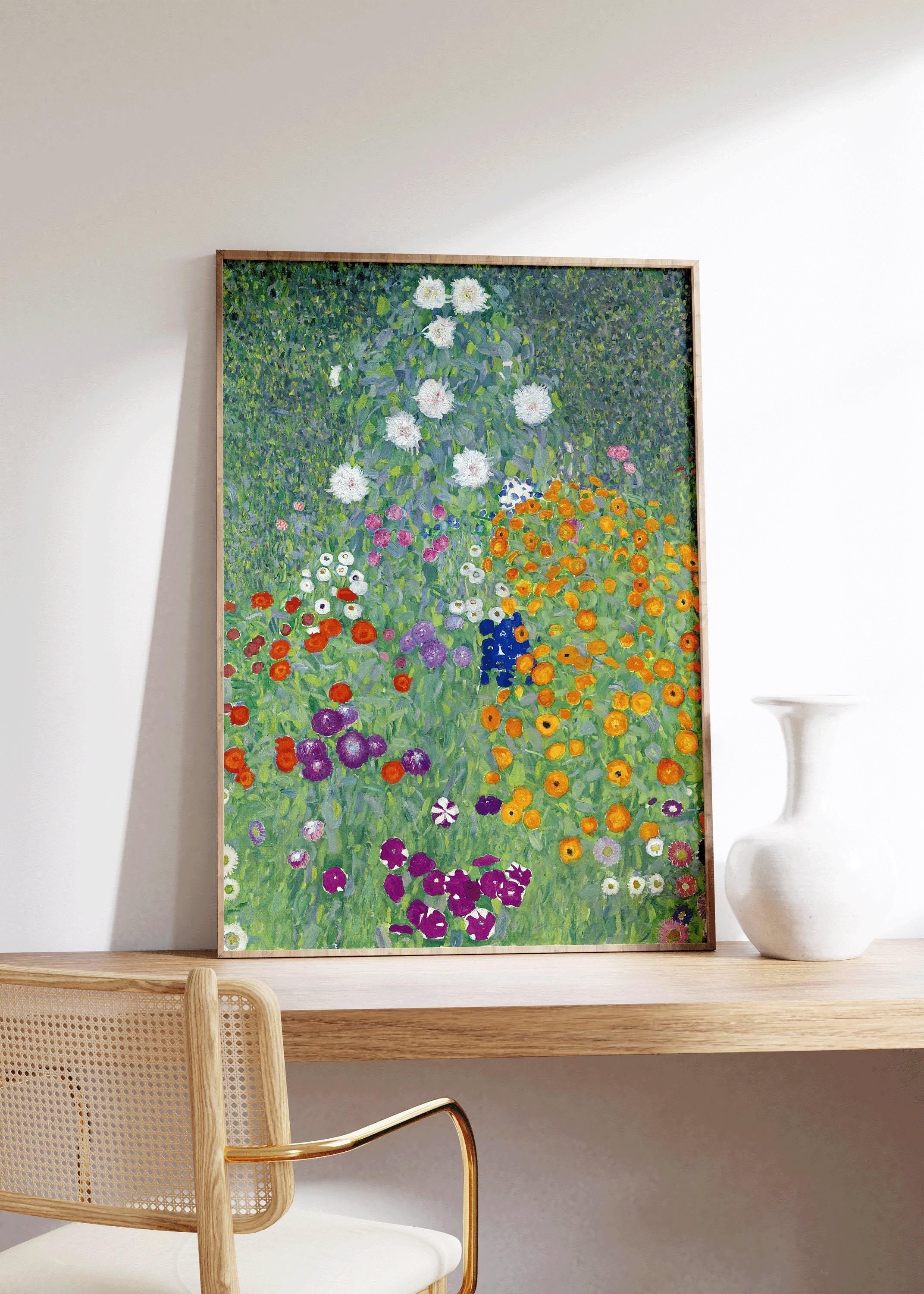 Gustav Klimt - Garden | Famous Vintage Painting (available handframed or unframed) - 9ArtPrints