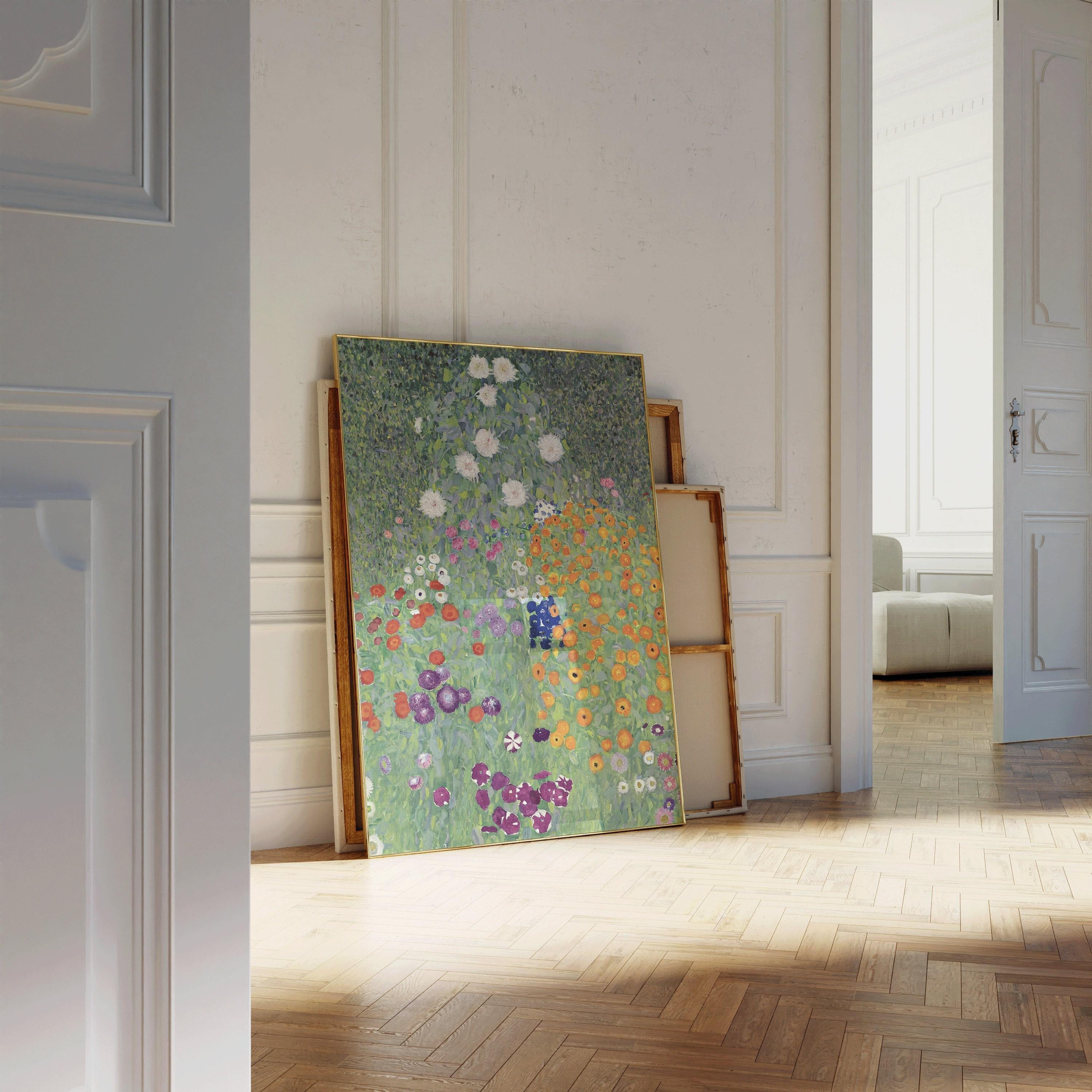 Gustav Klimt - Garden | Famous Vintage Painting (available handframed or unframed) - 9ArtPrints