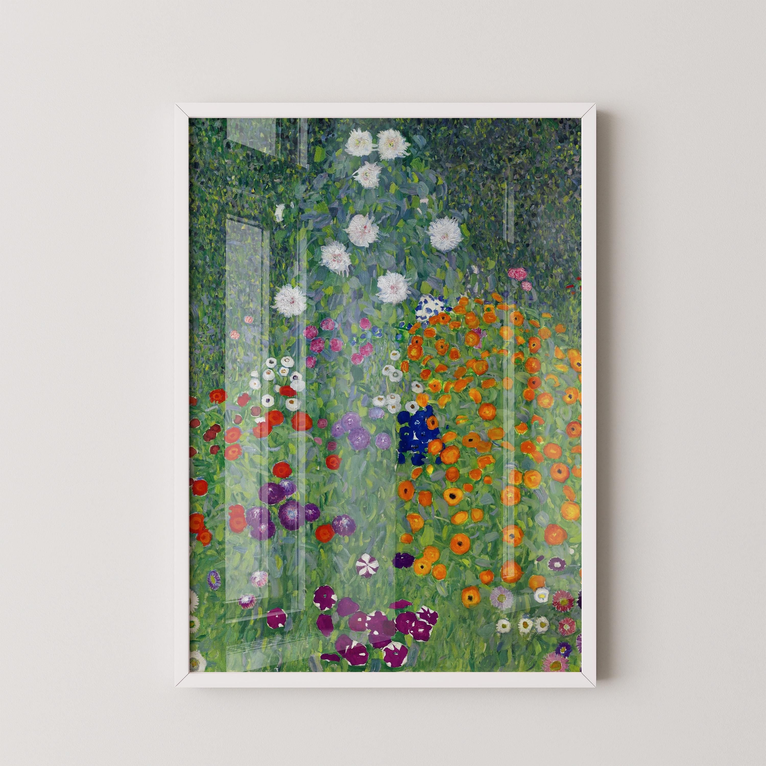 Gustav Klimt - Garden | Famous Vintage Painting (available handframed or unframed) - 9ArtPrints