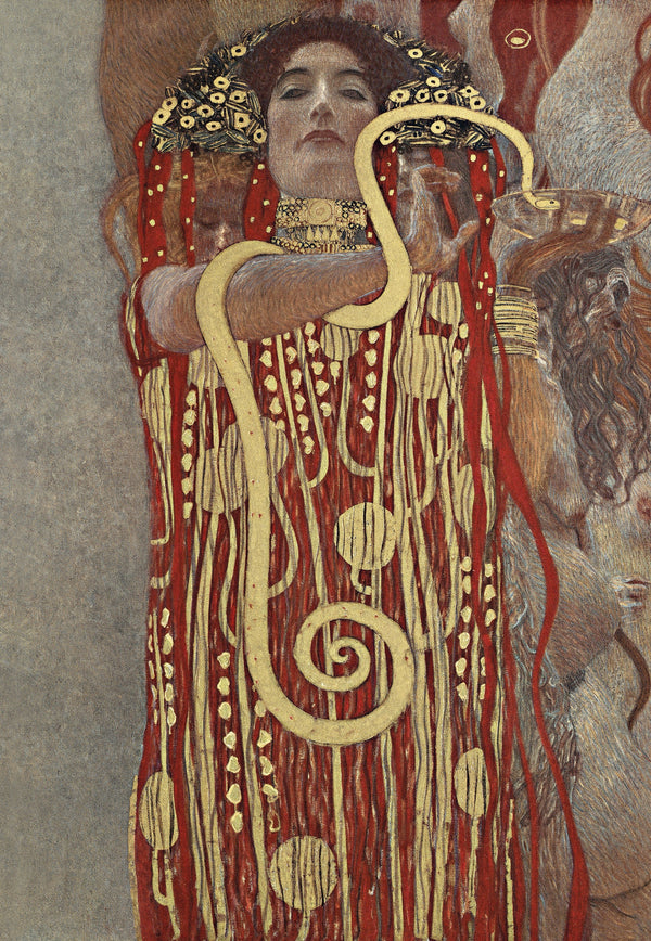 Gustav Klimt — Hygieia (detail from Medicine) | Fine Art Print