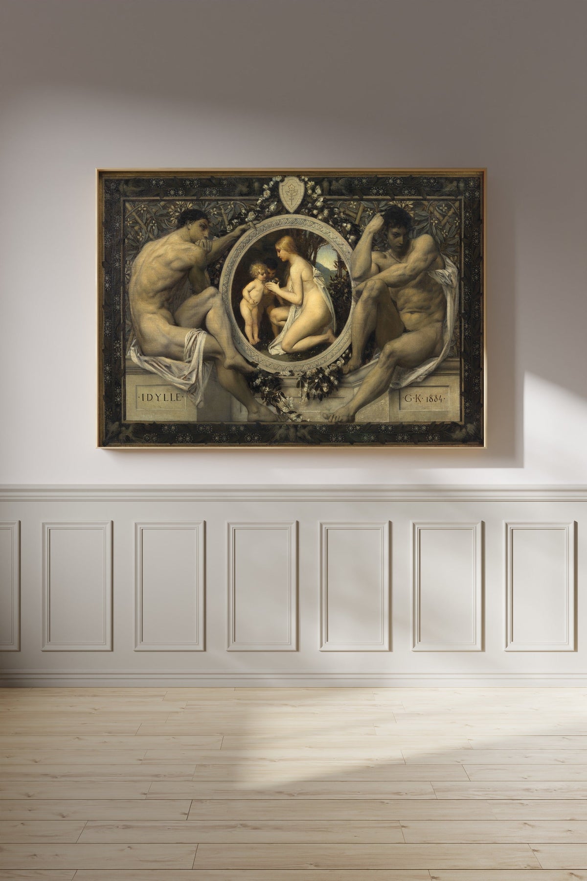 Gustav Klimt — Idyll (Idylle) | Fine Art Print - 9ArtPrints