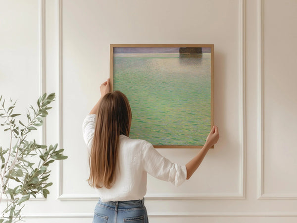 Gustav Klimt — Island in the Attersee | Fine Art Print